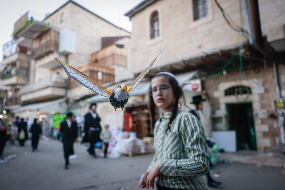 ערב חג הסוכות במאה שערים