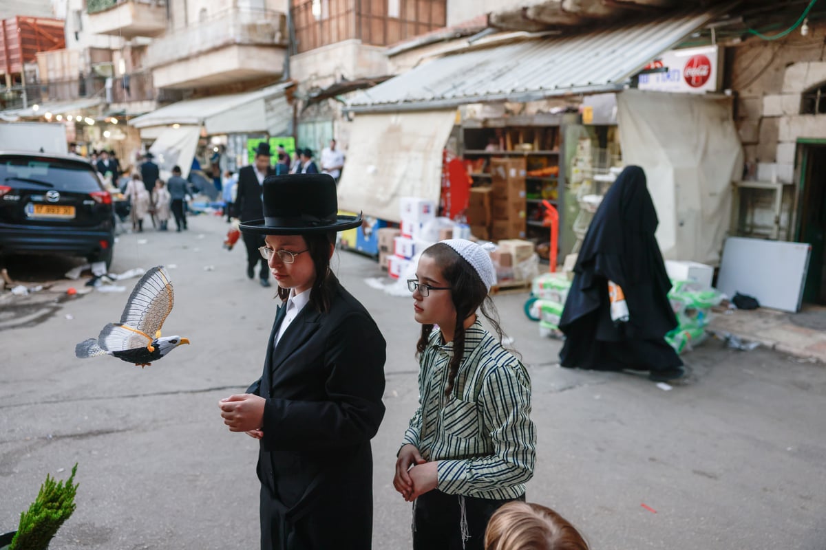 ערב חג הסוכות במאה שערים