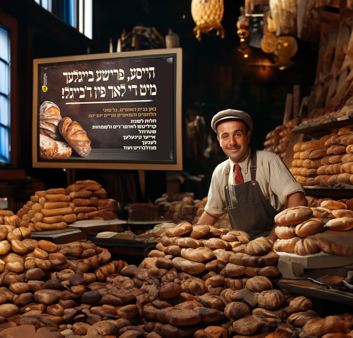 'גיל דיגיטל' הקימה לתחייה את רחוב העסקים היהודי של וורשא • פרויקט AI מרהיב