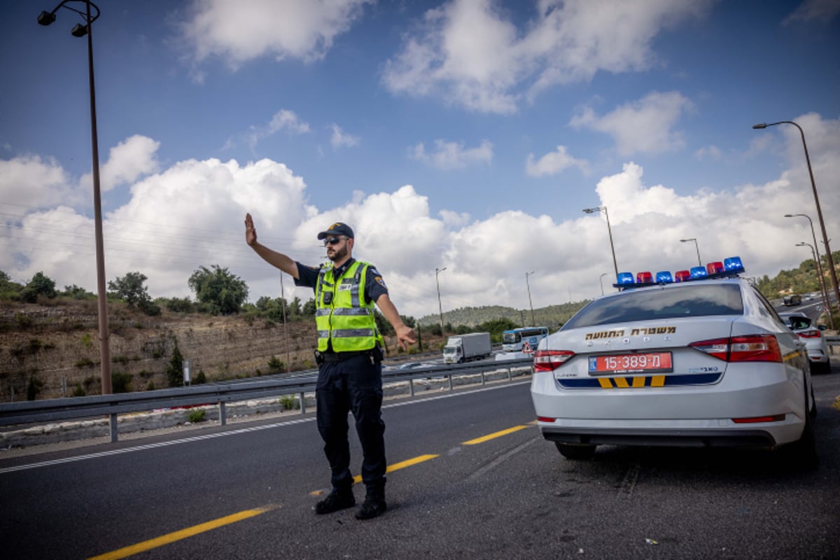 מתנדב משטרה עצר חשוד לבדיקת ינשוף; הנהג דרס ונמלט