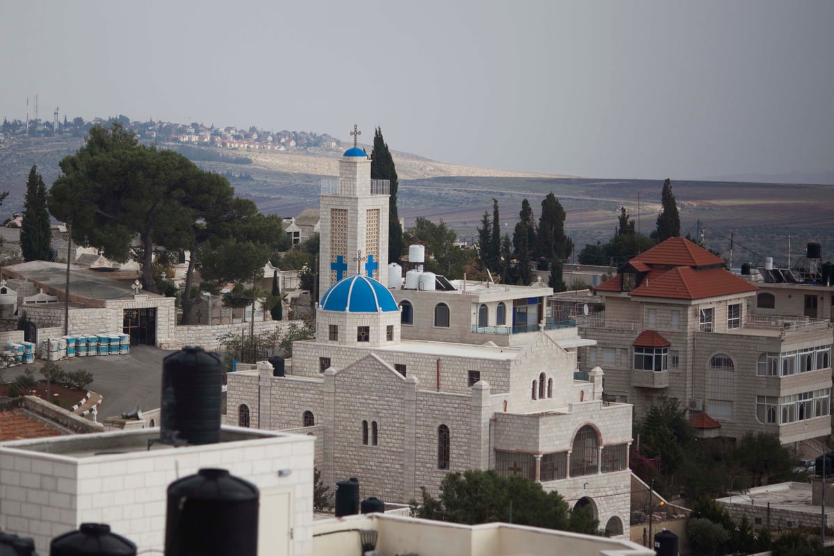 הכפר טייבה ליד רמאללה | ארכיון