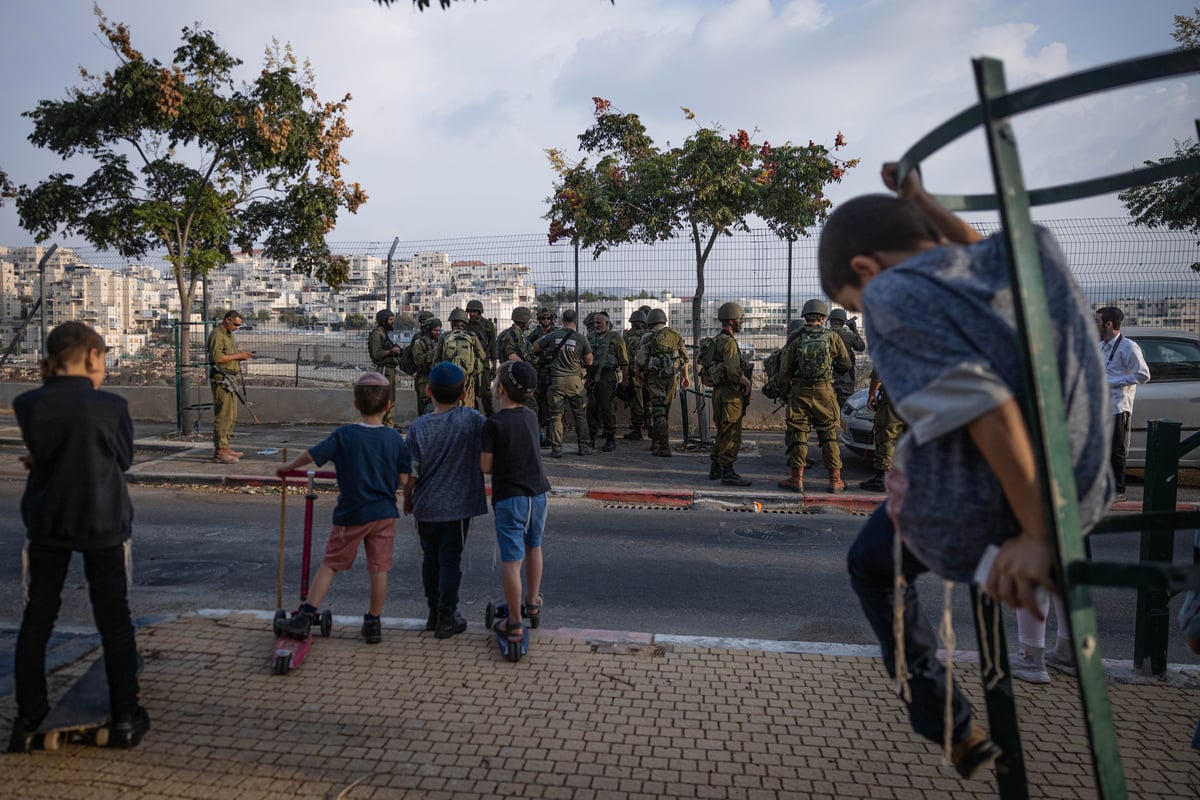 בביתר עילית תרגלו חדירת מחבלים לעיר החרדית | תיעוד