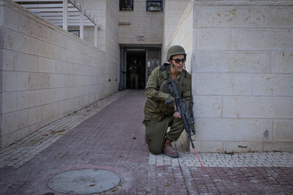 בביתר עילית תרגלו חדירת מחבלים לעיר החרדית | תיעוד