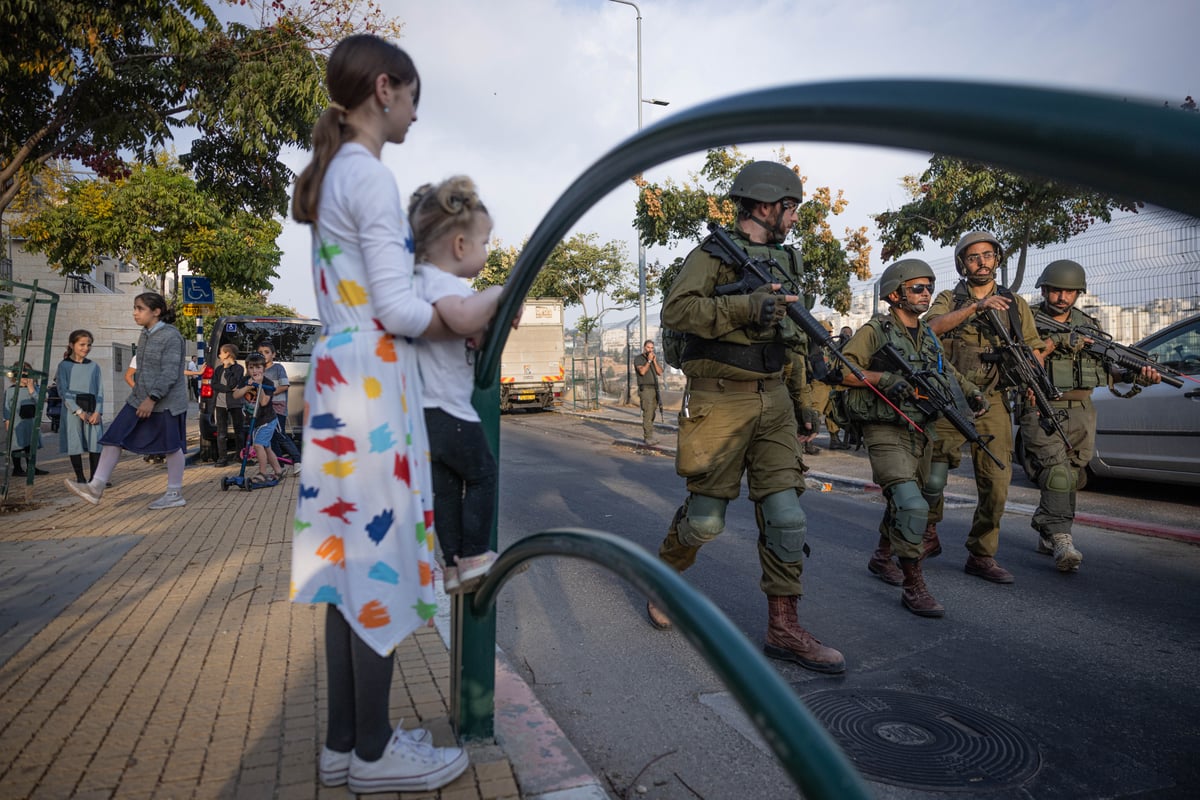 בביתר עילית תרגלו חדירת מחבלים לעיר החרדית | תיעוד