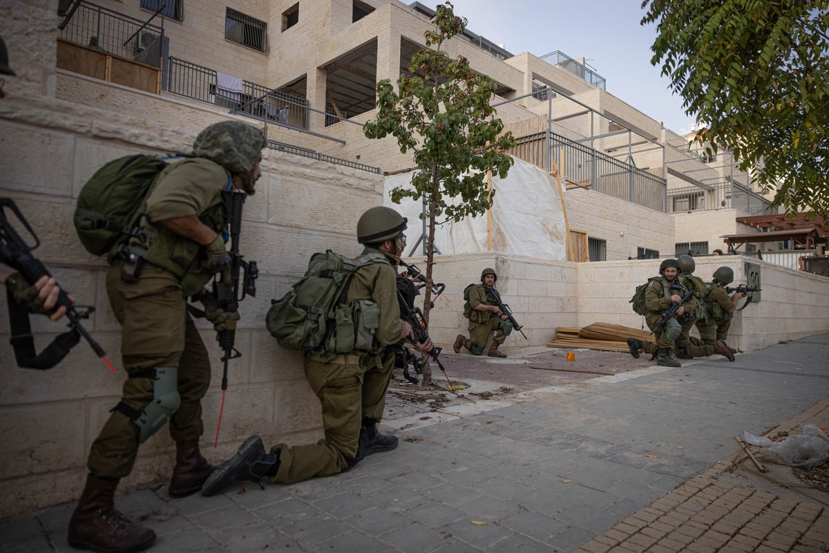 תרגיל חדירת מחבלים בביתר עילית