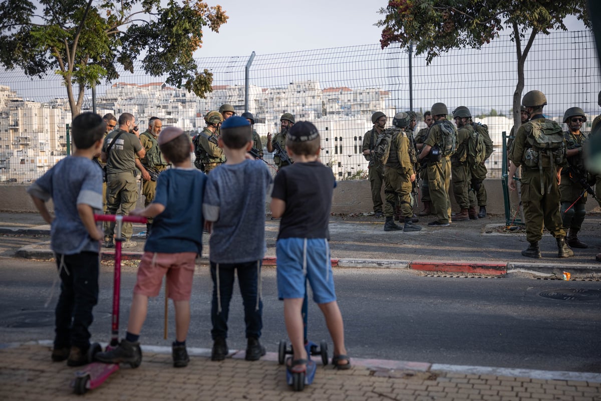 בביתר עילית תרגלו חדירת מחבלים לעיר החרדית | תיעוד