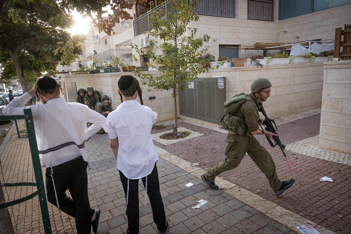 בביתר עילית תרגלו חדירת מחבלים לעיר החרדית | תיעוד