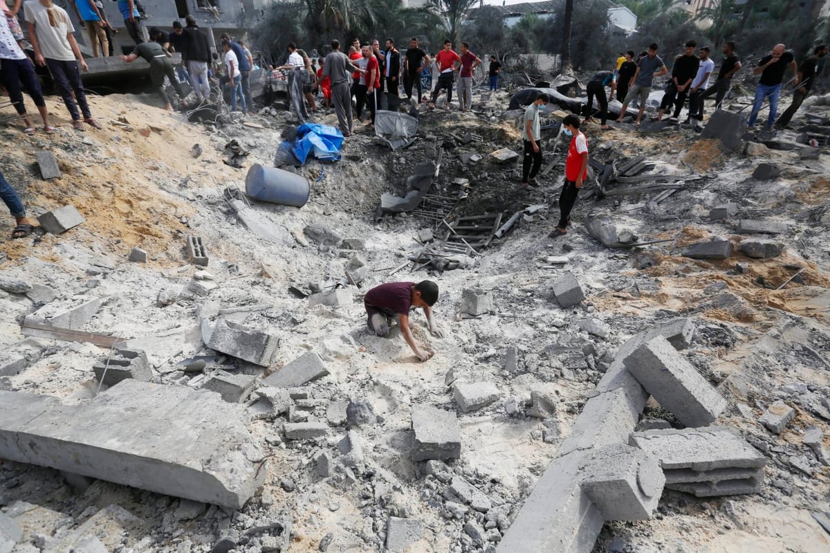 "أهلا ومرحبا بغزة" • מוות וחורבן ברצועת עזה; הצצה לנקמת ישראל בנאצים