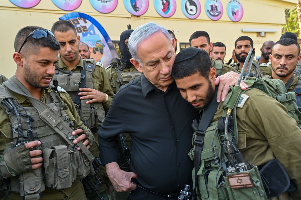 נתניהו בגדוד הבדואי