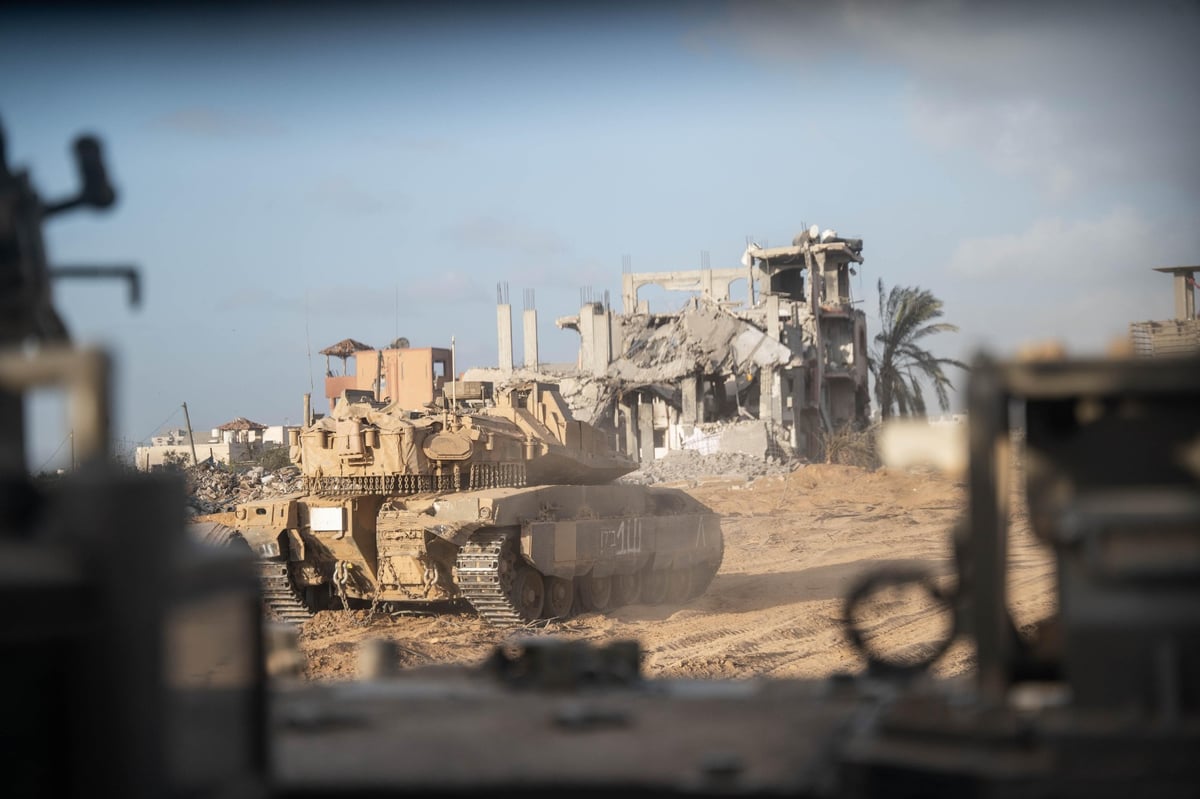 לוחמי צה"ל ברצועת עזה