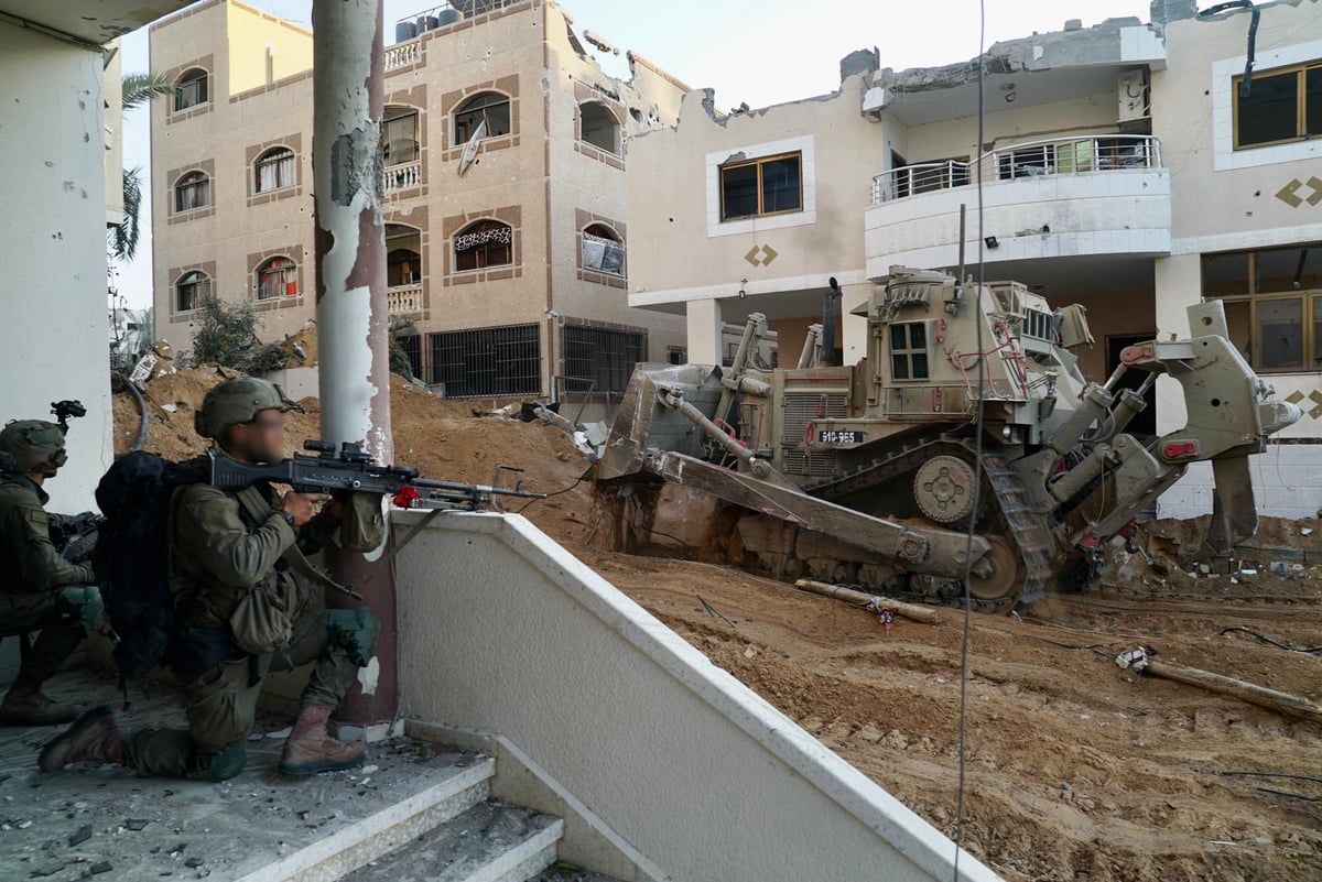 לוחמי צה"ל ברצועת עזה