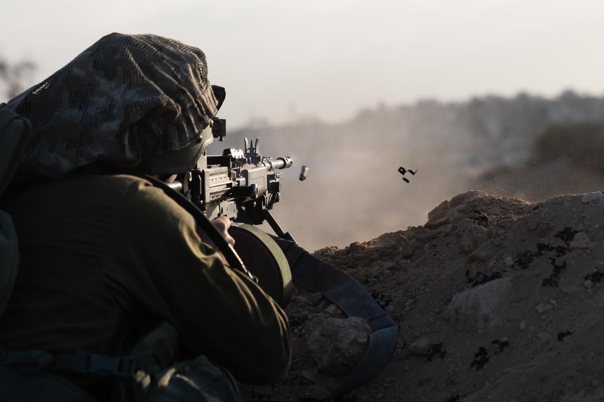 לוחמי צה"ל ברצועת עזה