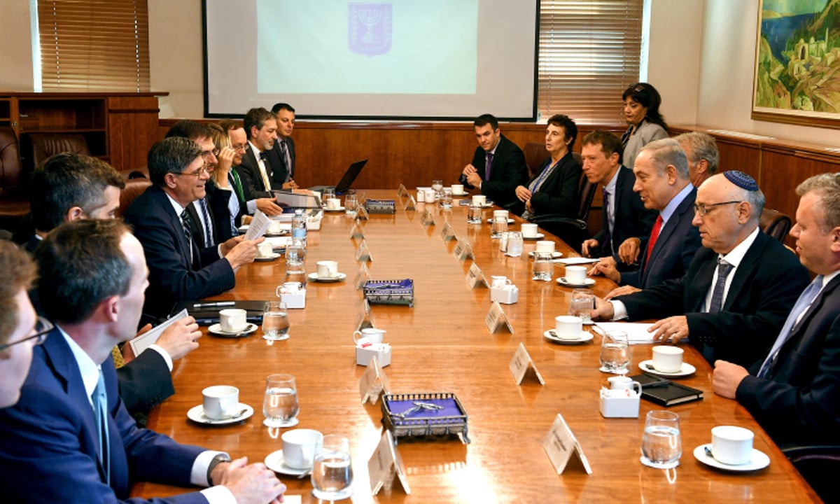 רה"מ נתניהו עם שגריר ארה"ב בישראל ג'ק לו