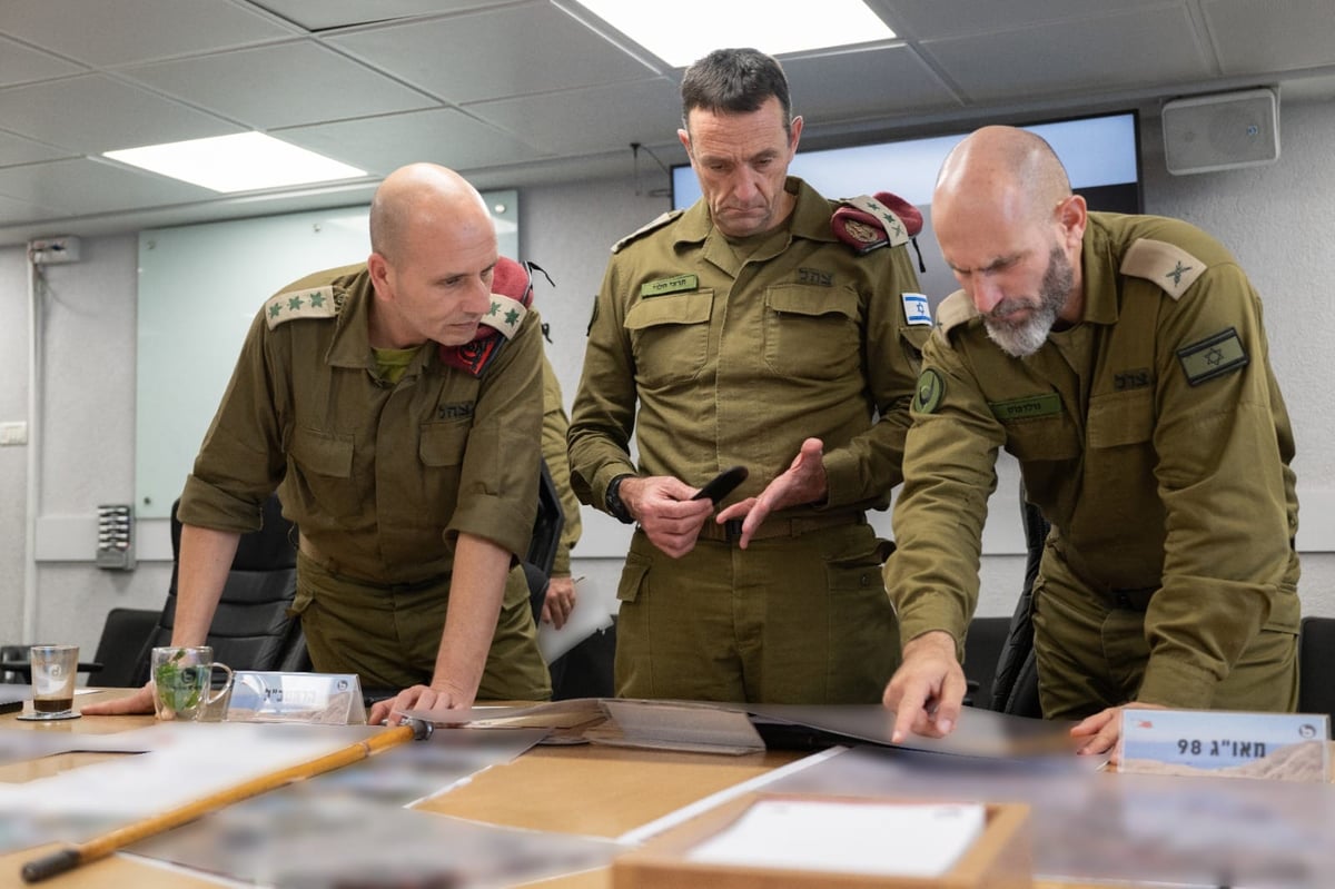 הרצי הלוי בהערכת מצב בפיקוד הדרום