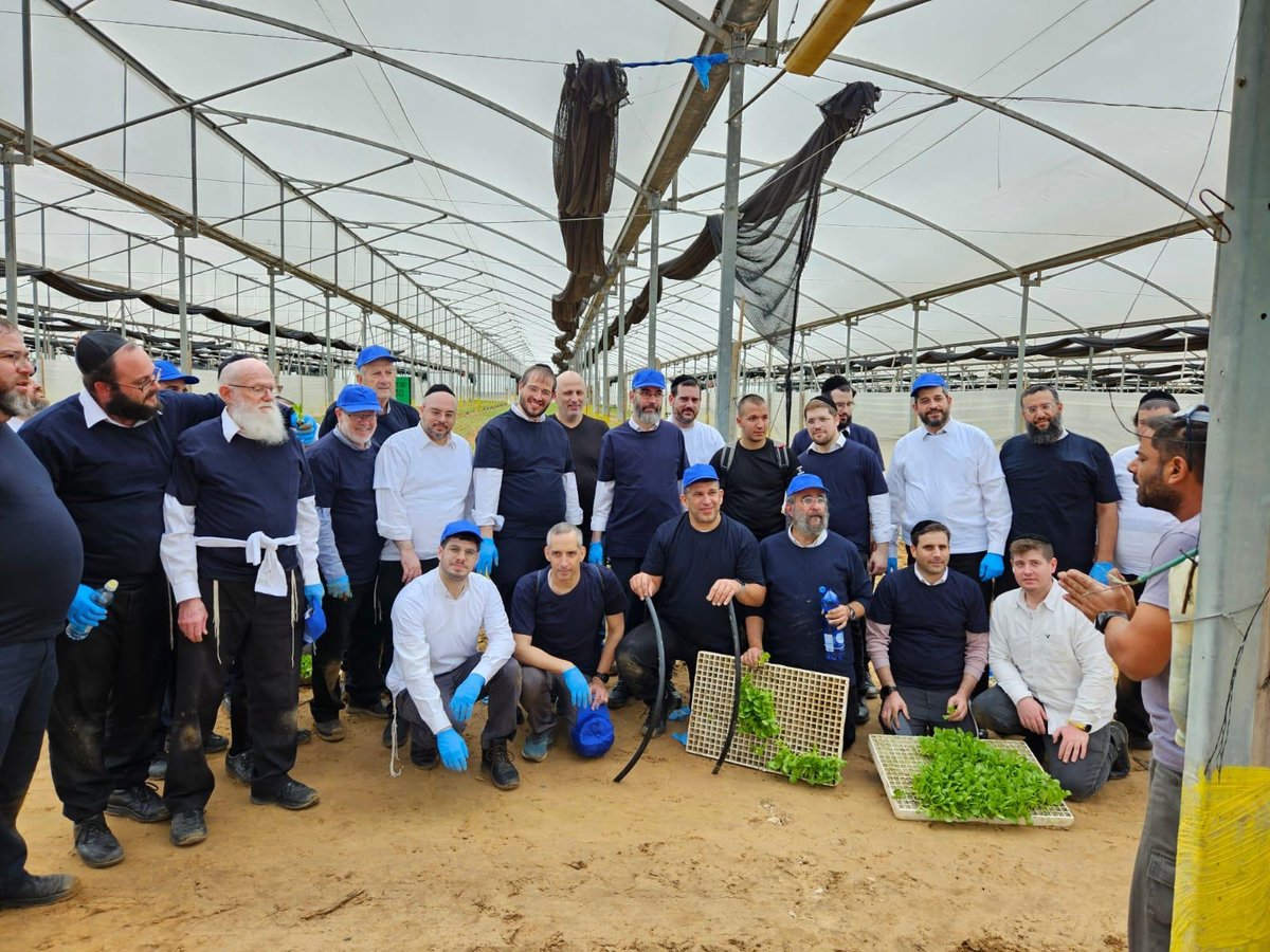 עובדי עיריית בני ברק סייעו בחממות ודמעו בקיבוץ בארי; צפו