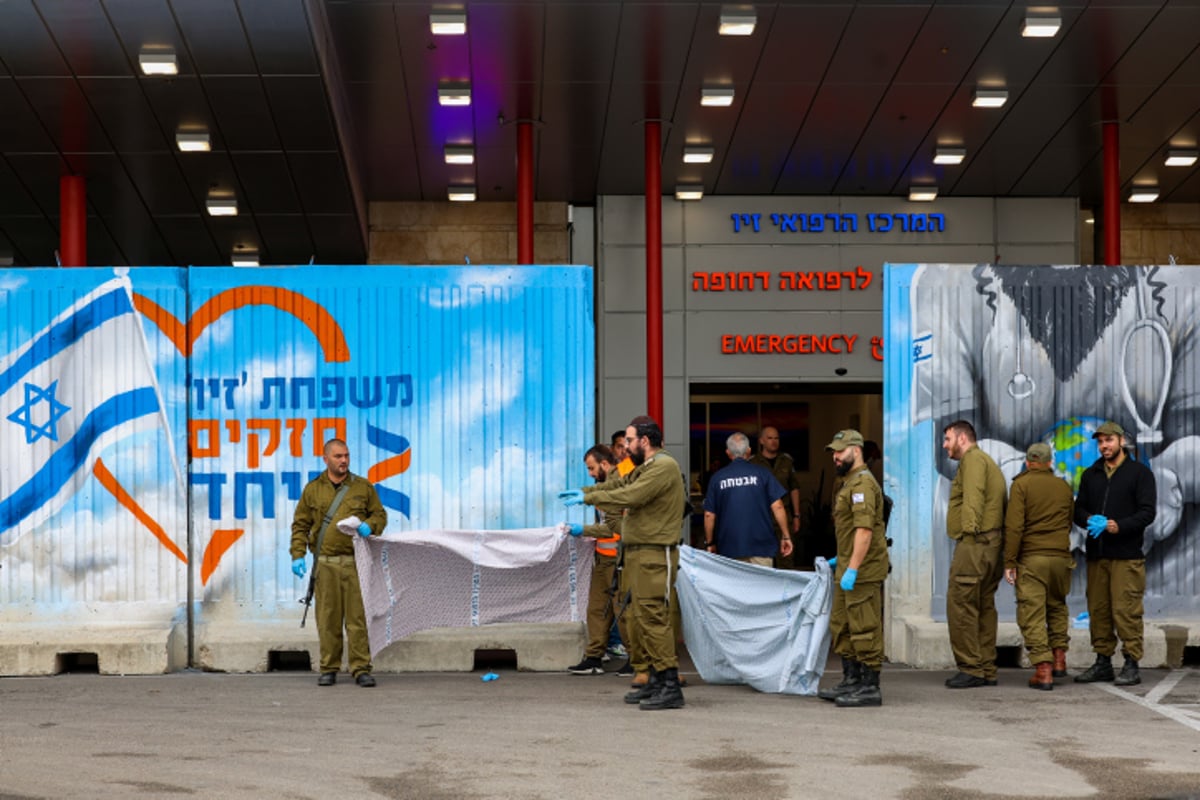 תרגיל צה"ל בבית החולים זיו בצפת