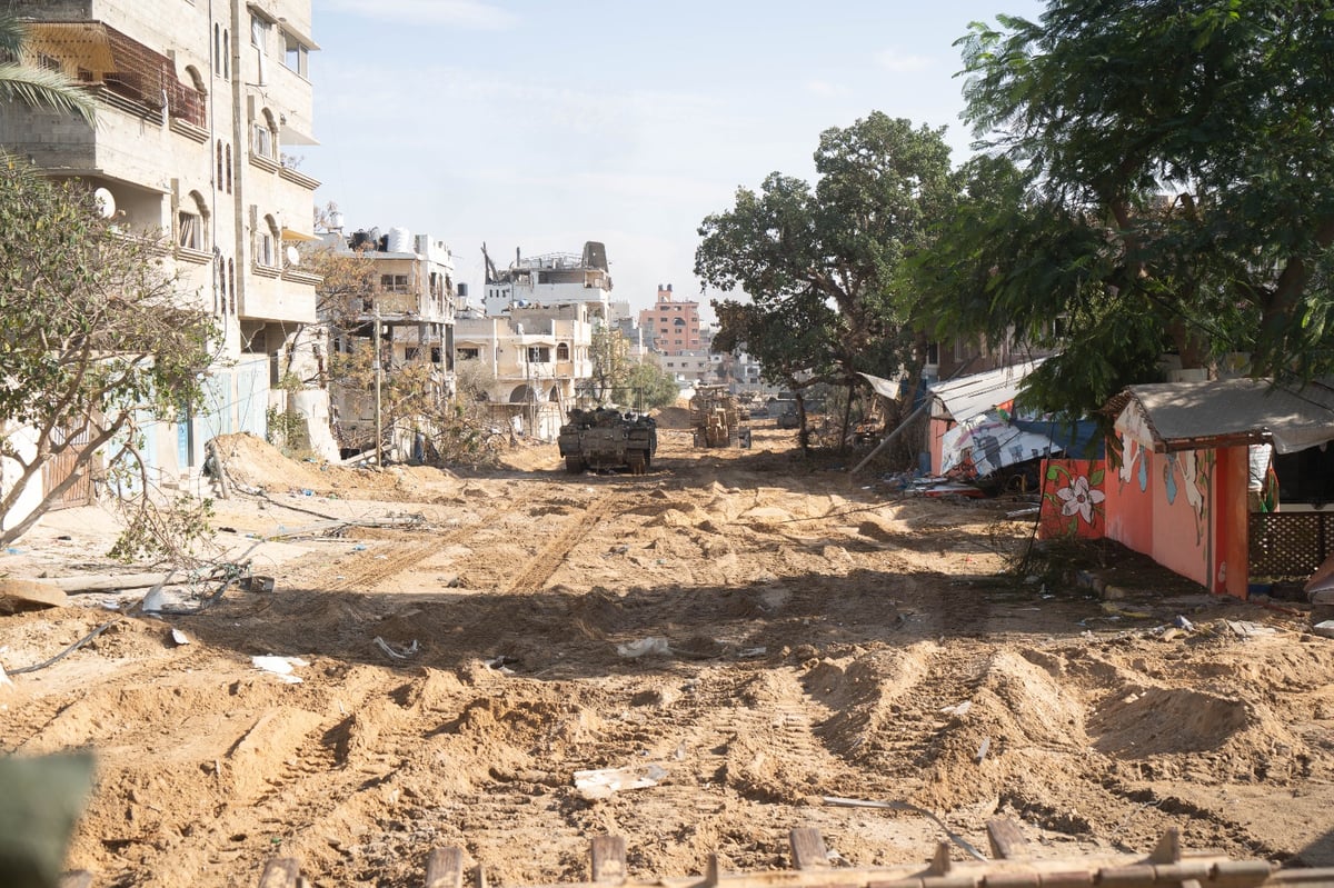 תיעוד חדש: לוחמי צה"ל ברצועת עזה במהלך הפסקת האש