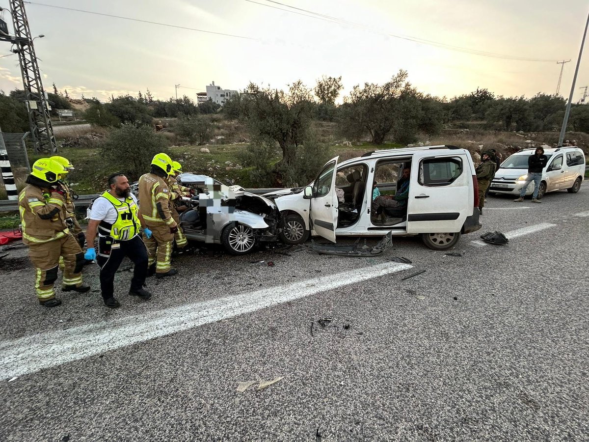 זירת התאונה