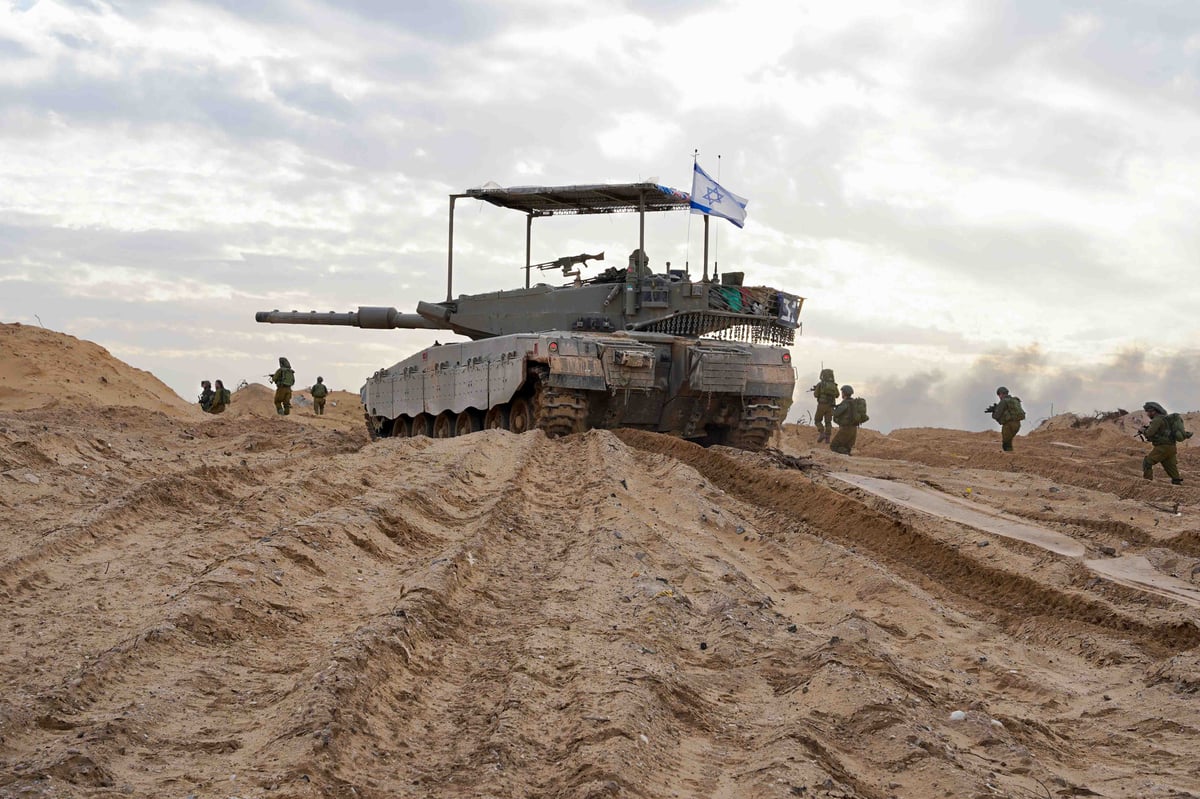 חיילי צה"ל נלחמים בעזה