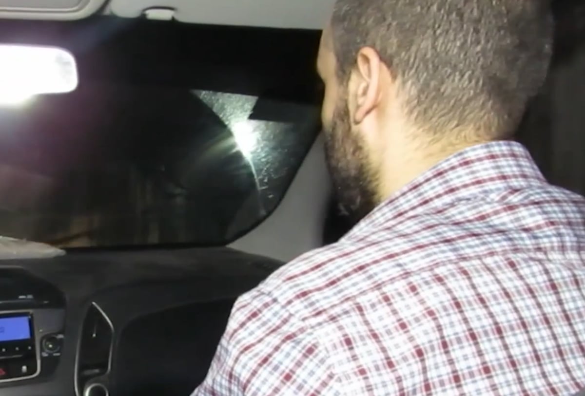 מחמד סינוואר ברכב בתוך מנהרת טרור של חמאס ברצועת עזה