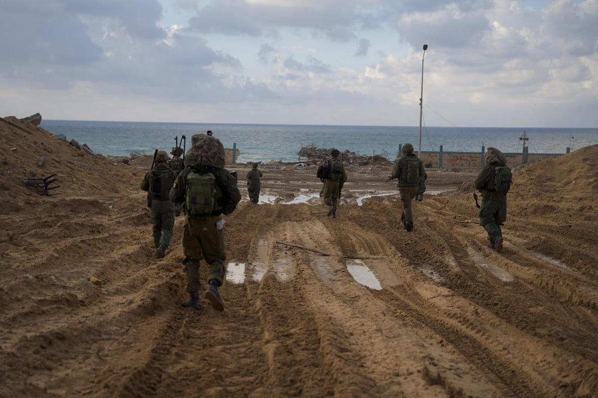 לוחמי צה"ל ברצועת עזה