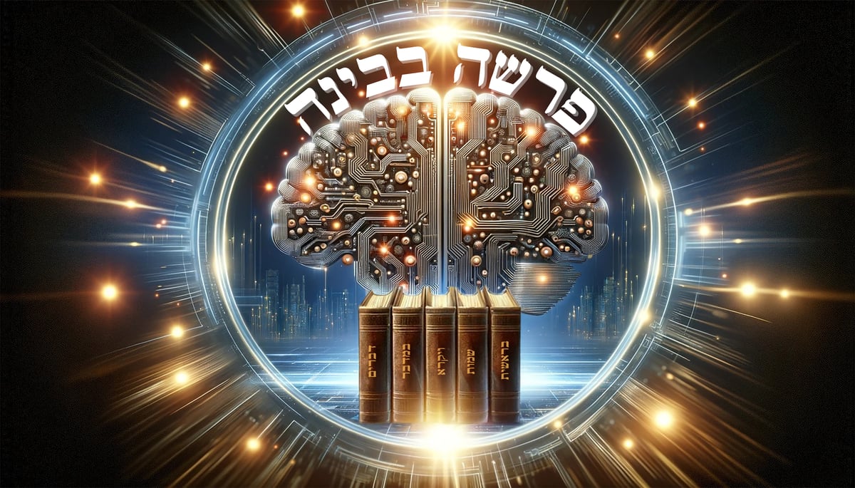 פרשה בבינה | המחשת פרשת השבוע בעזרת יצירות ai