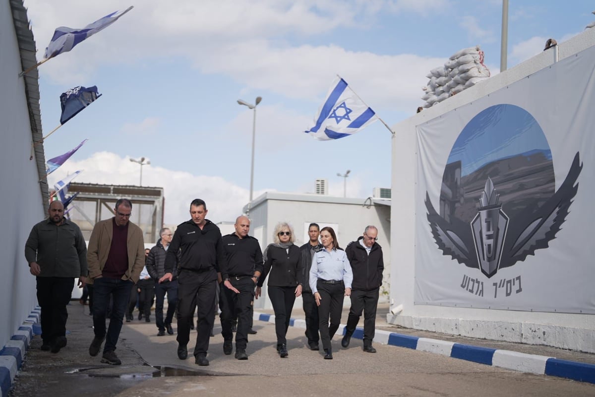 הסיור של היועמ"שית בכלא גלבוע