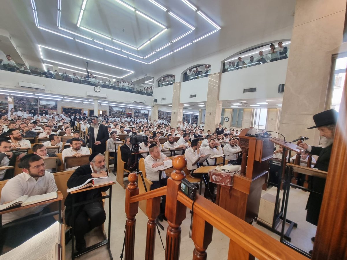 הגר"ד לנדו בשיחה לאברכי הכולל