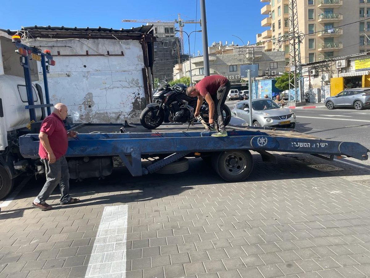 תופעת אופנועי הפשיעה משגעת את יפו: המשטרה יצאה למבצע רחב היקף