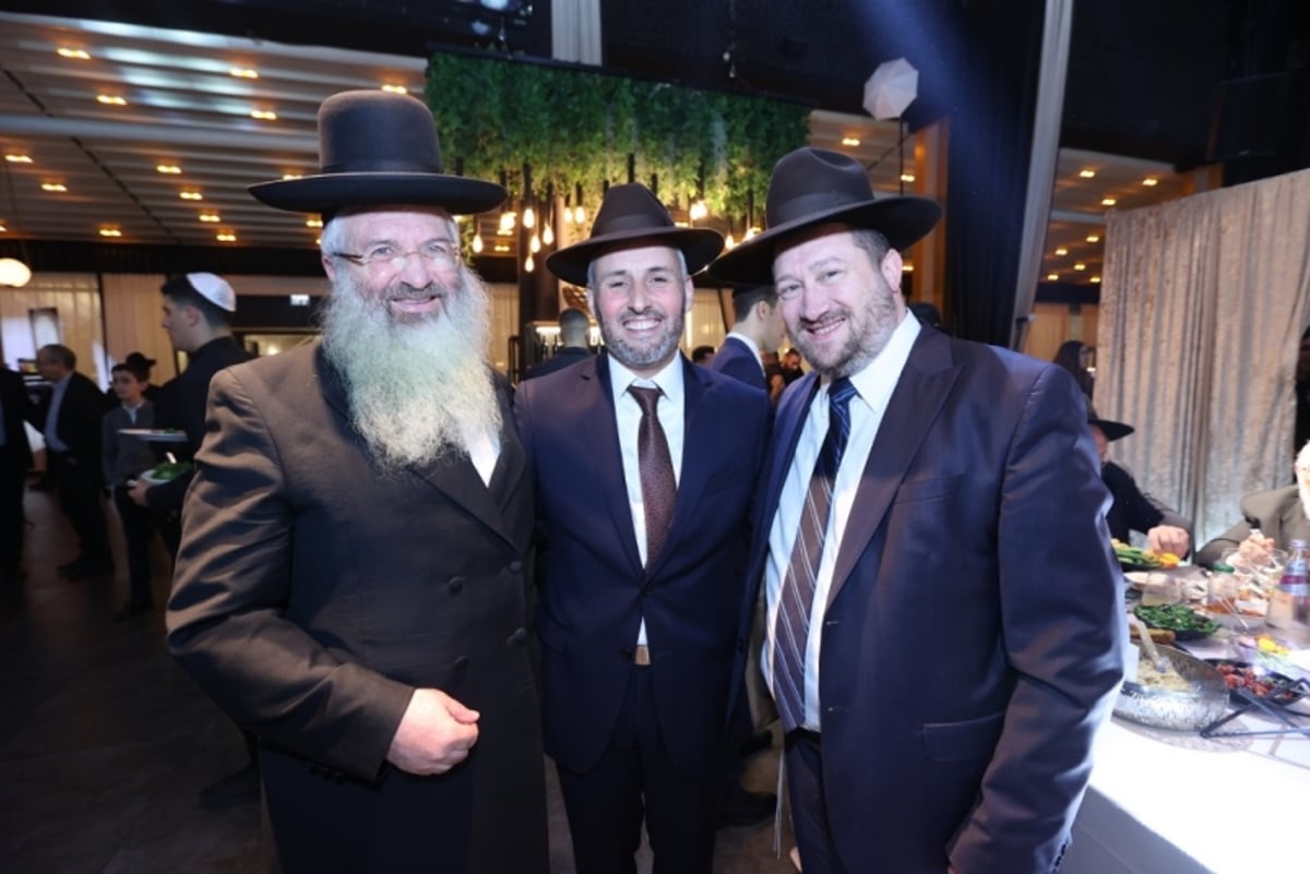 גלריה מרהיבה: כל ה-'מי ומי' בבר המצווה של בנו של השר