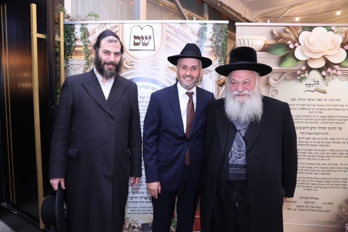 גלריה מרהיבה: כל ה-'מי ומי' בבר המצווה של בנו של השר