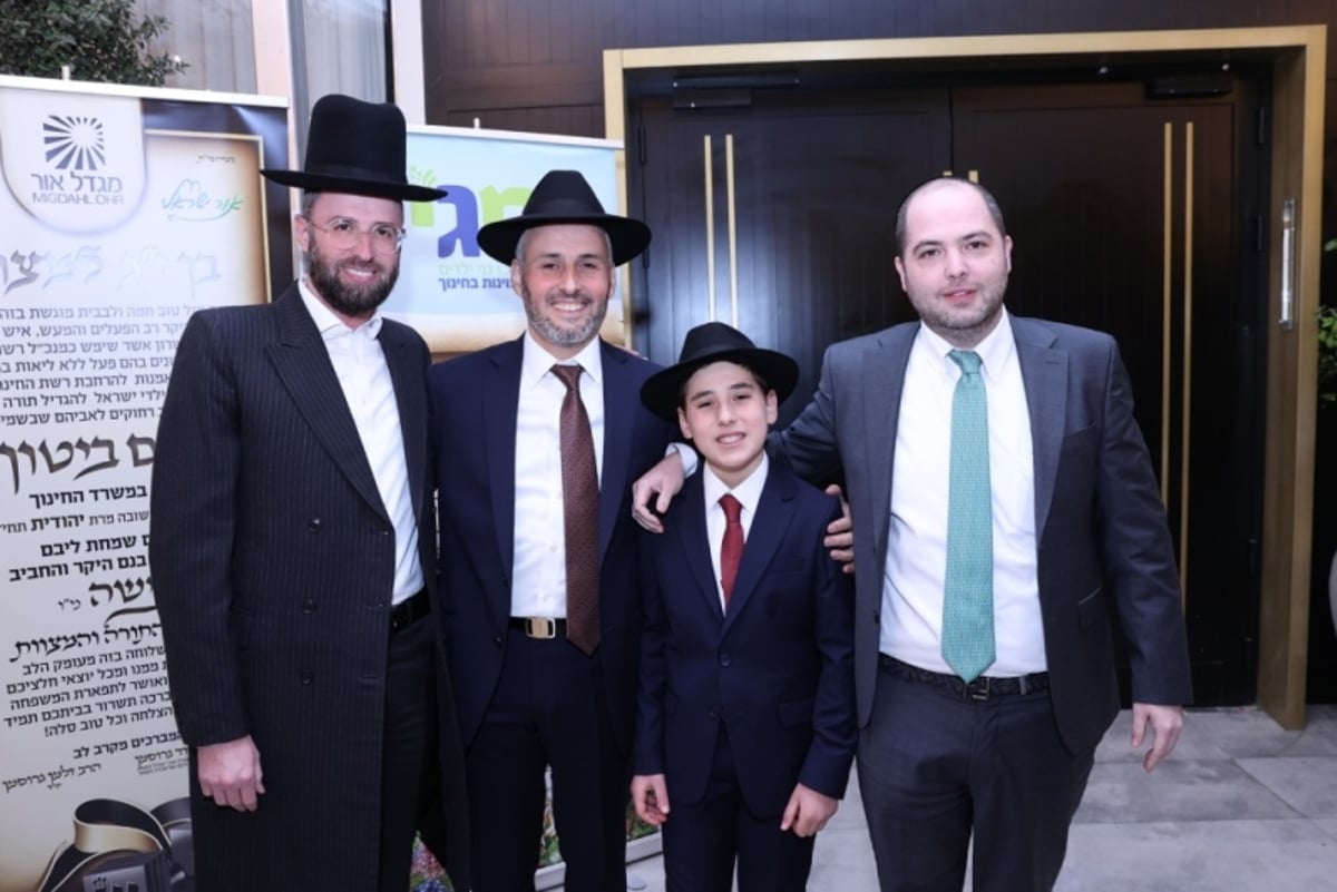 גלריה מרהיבה: כל ה-'מי ומי' בבר המצווה של בנו של השר