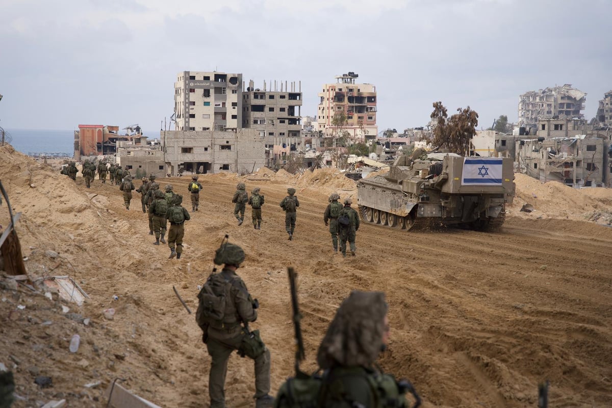 פעילות כוחות צה"ל נמשכת ברצועת עזה