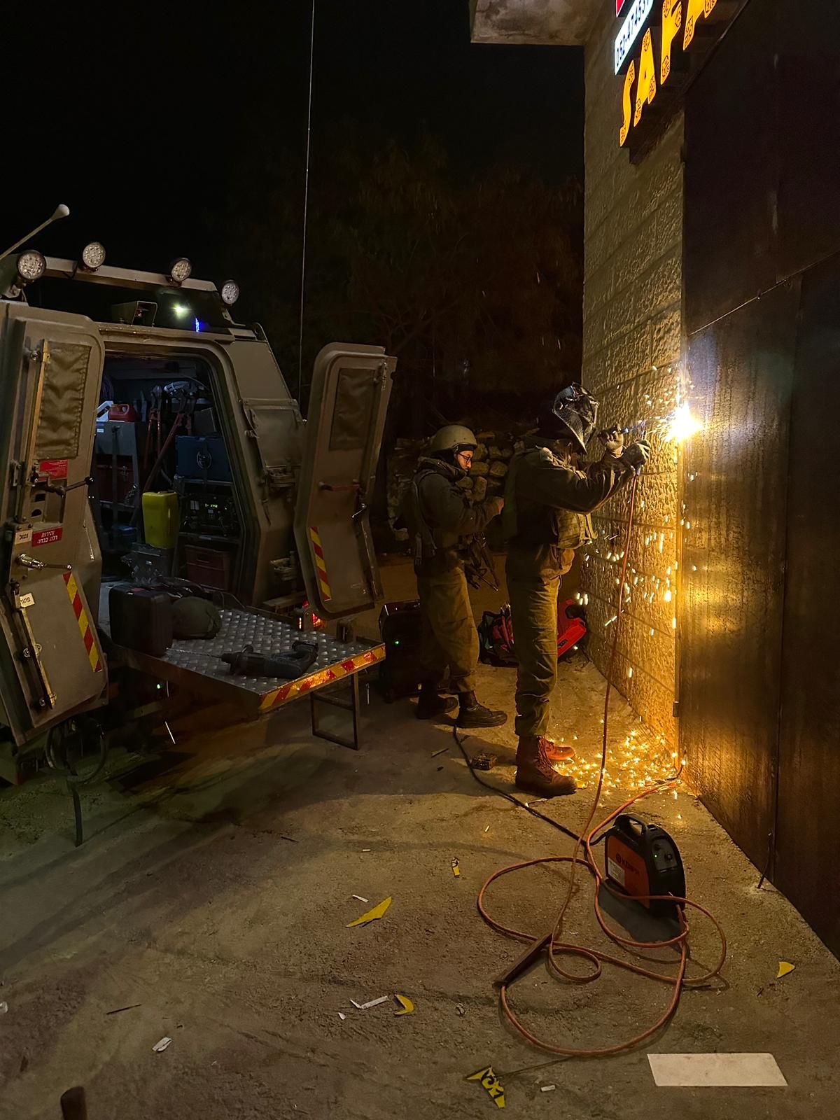 החרמת ציוד ואיטום בית דפוס שהדפיס חומרי תעמולה עבור ארגון הטרור חמאס