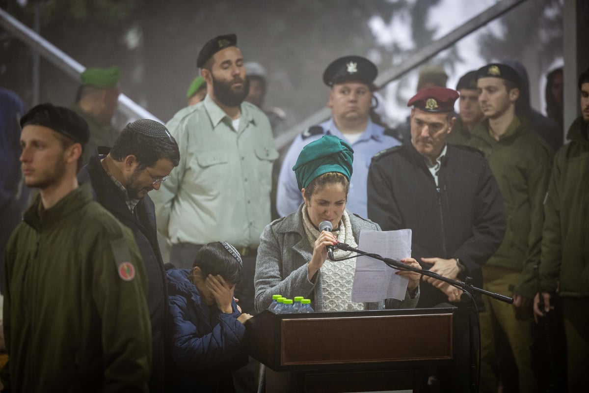 הלוויתו של רס"ר (במיל') אלקנה ויזל ז"ל