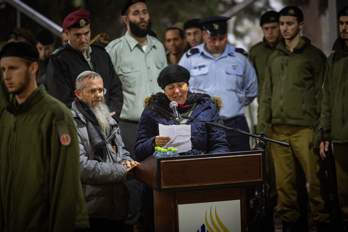 הלוויתו של רס"ר (במיל') אלקנה ויזל ז"ל