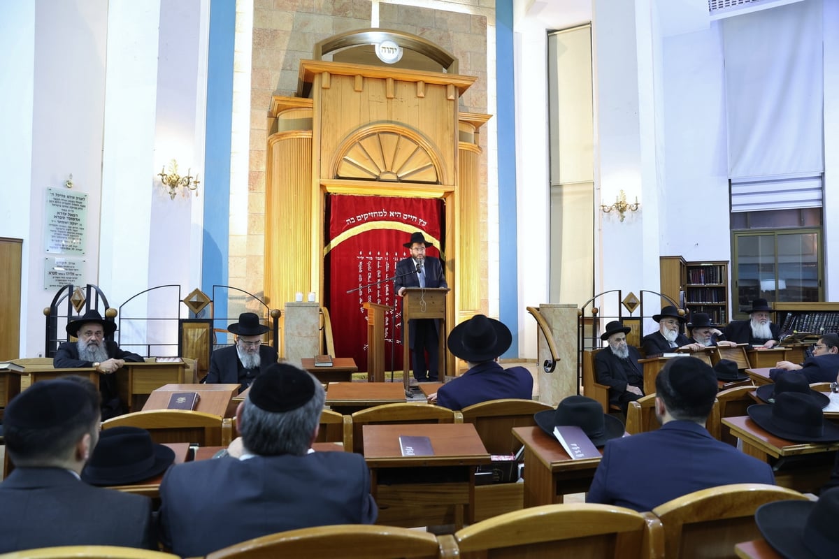 עצרת במלאת שמונה עשרה שנים להסתלקות הגר"ש אטון זצ"ל