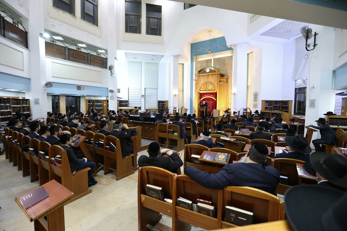 עצרת במלאת שמונה עשרה שנים להסתלקות הגר"ש אטון זצ"ל