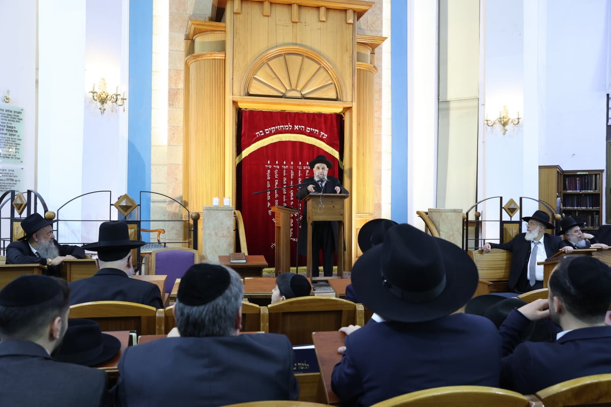 עצרת במלאת שמונה עשרה שנים להסתלקות הגר"ש אטון זצ"ל