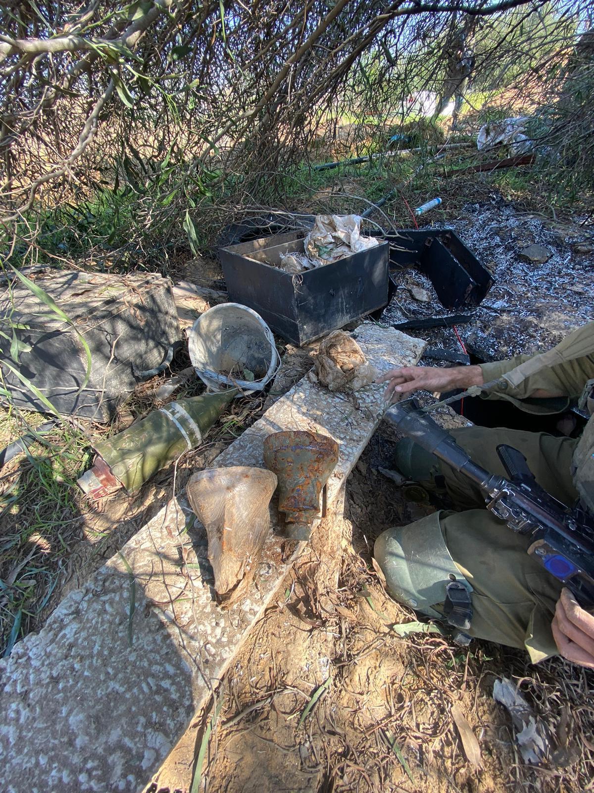 אמצעי הלחימה שאותרו