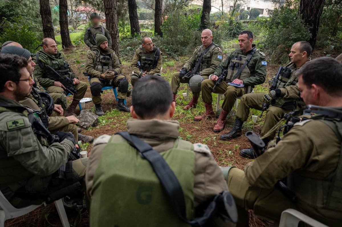 הרמטכ״ל סייר בגבול הצפון והבטיח: "נחזיר את התושבים רק כשיהיה פה בטוח"