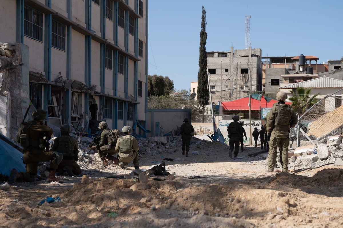 ההיתקלויות של הכוחות המיוחדים עםן מחבלי החמאס בבית החולים נאצר בחאן יונס