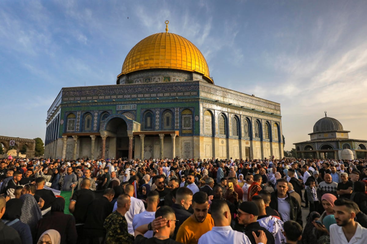 מסתמן: רק מוסלמים מעל גיל 40 ייכנסו למסגד אל אקצא בשבוע הראשון של הרמדאן