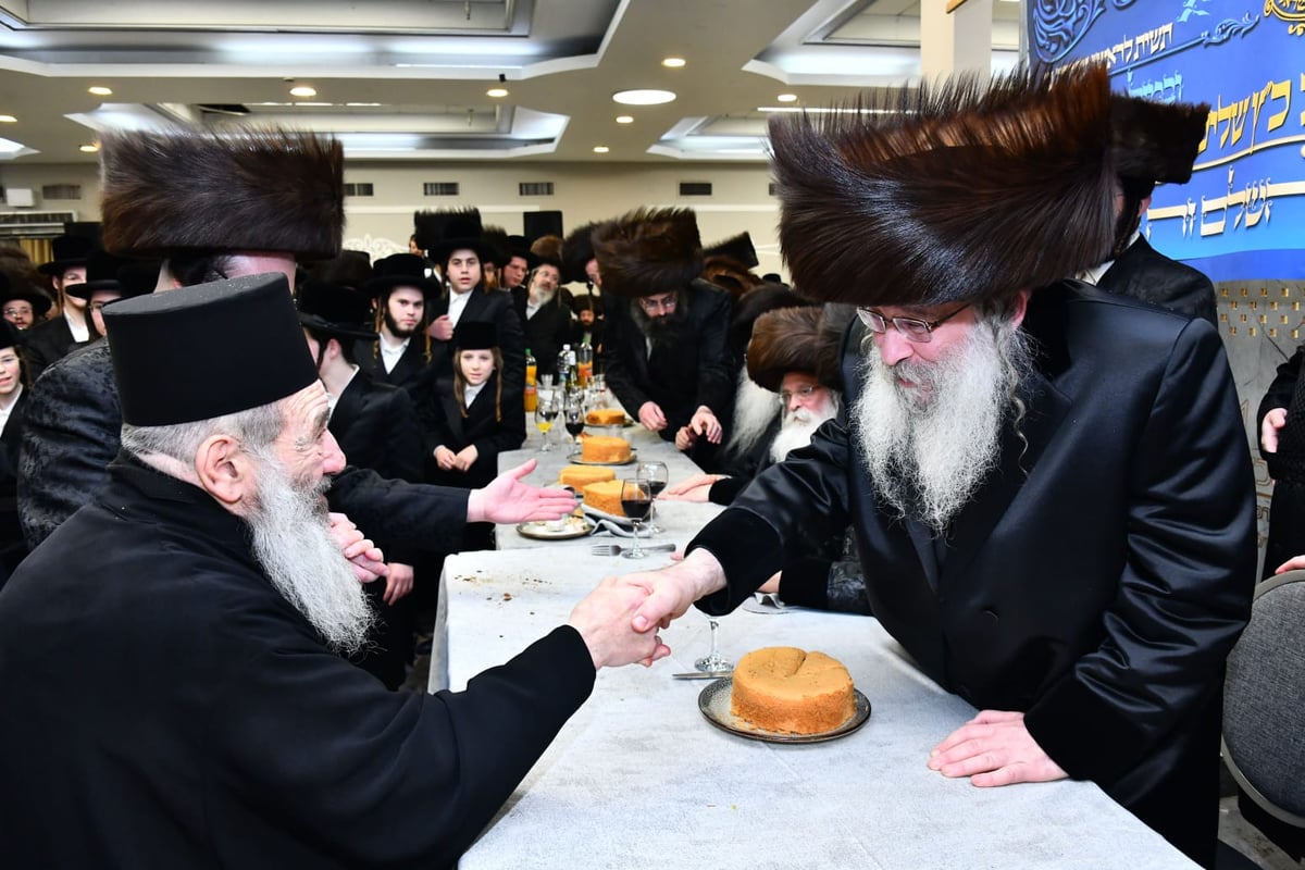 החתונה באירופה, החסידים חגגו עם החתן בארץ לקראת נסיעתו | תיעוד