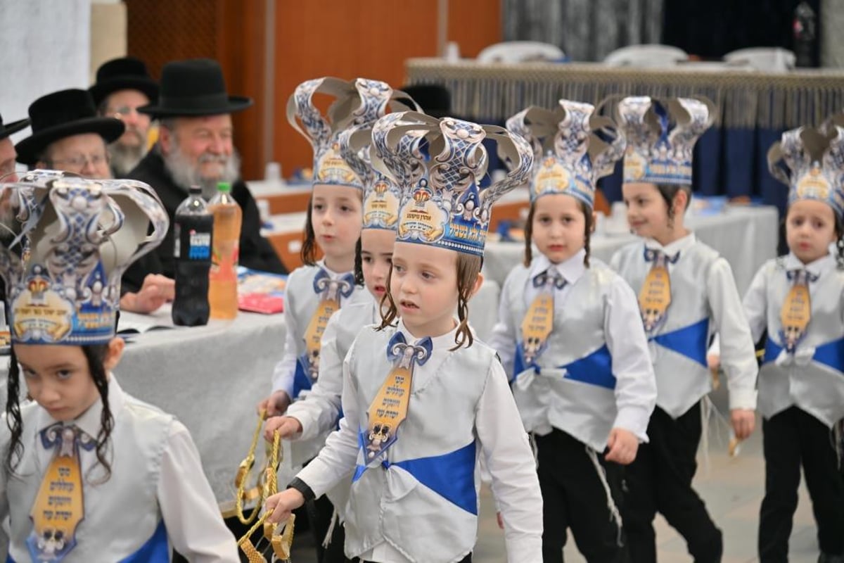 מעמד 'חומש סעודה' לילדי ת"ת תפארת מרדכי נדבורנה 