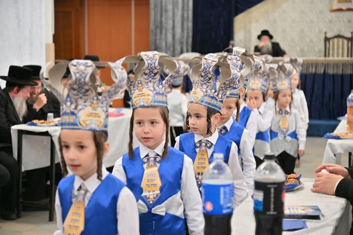 מעמד 'חומש סעודה' לילדי ת"ת תפארת מרדכי נדבורנה 