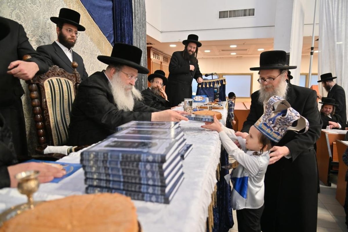 מעמד 'חומש סעודה' לילדי ת"ת תפארת מרדכי נדבורנה 