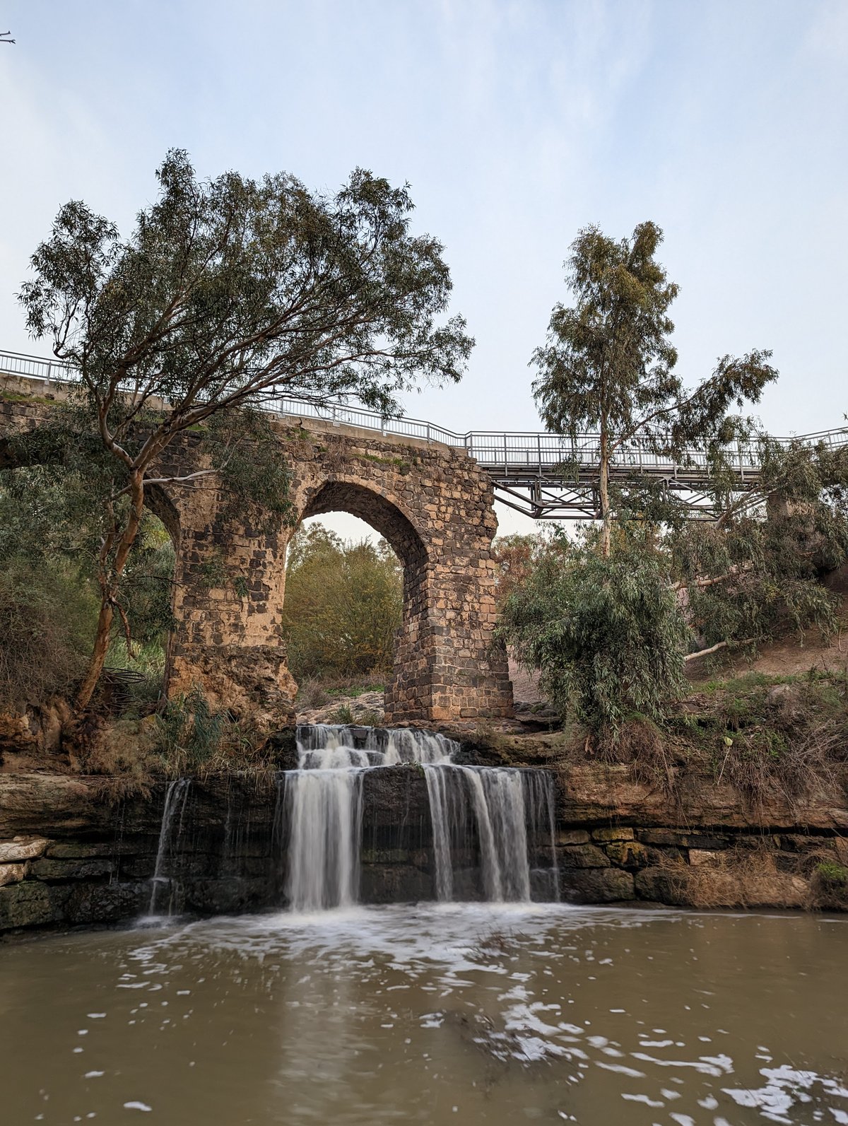 גשר הקנטרה בימים שאין שיטפונות