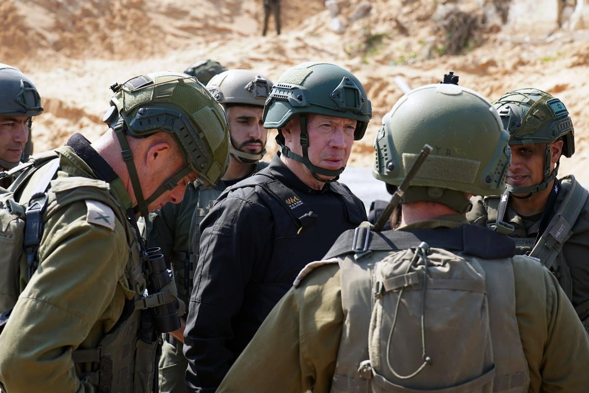 גלנט בעזה: "נערכים לפעולה ברפיח, יש כמויות מידע אדירות" | ללוחמים החרדים: "מעריך את לימוד התורה"