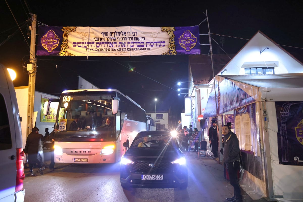 פולין היהודית מתעוררת לחיים בהילולת הרבי ר' מיילך | תיעוד